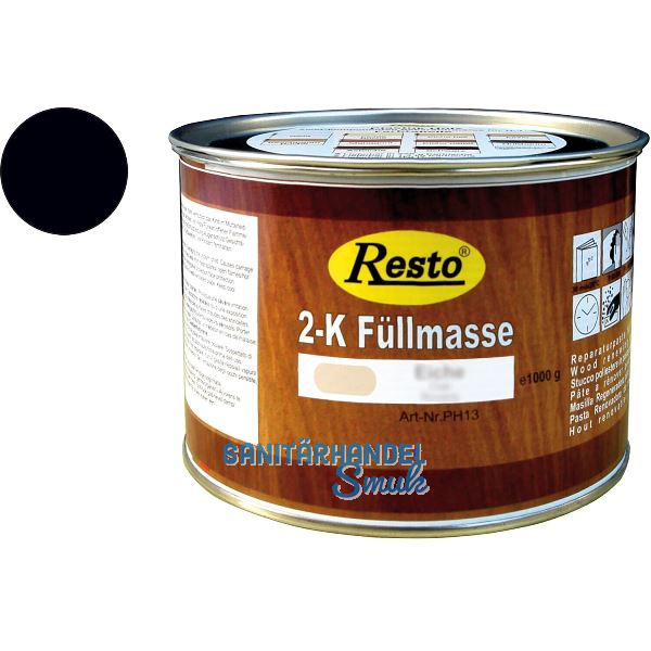 RESTO 2K F�llmasse 500g Schwarz