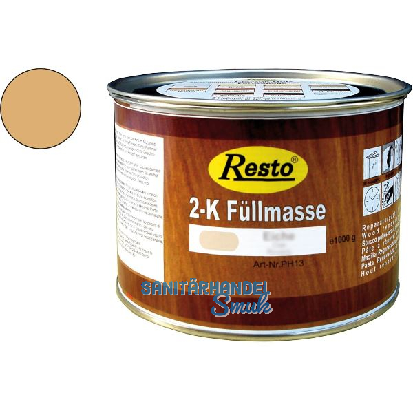 RESTO 2K F�llmasse 500g Eiche