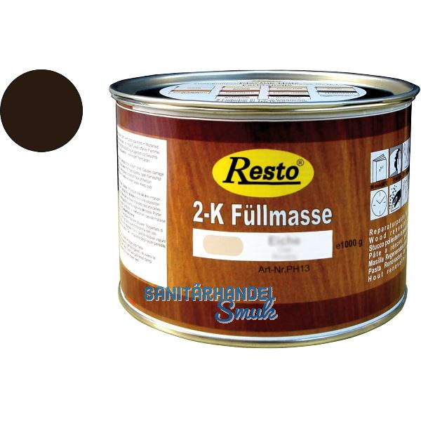RESTO 2K F�llmasse 1kg Mooreiche