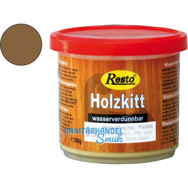 RESTO Holzkitt Nussbaum dunkel 200g