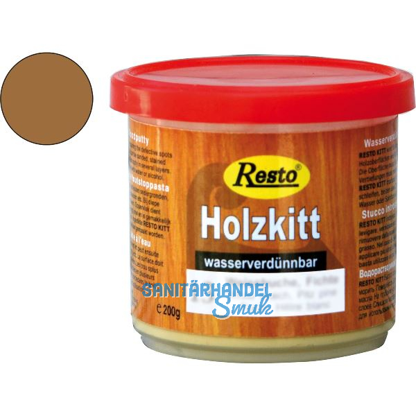 RESTO Holzkitt Nussbaum mittel 200g