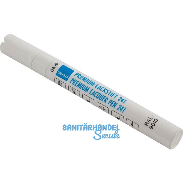BAO Non-Stop Premium-Lackstift 241 / RAL 9016 / Verkehrswei�
