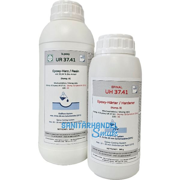 SET | BTO Bio-Epoxy 37.41 / 800g + 360g / Schichtst�rke max. 20 mm