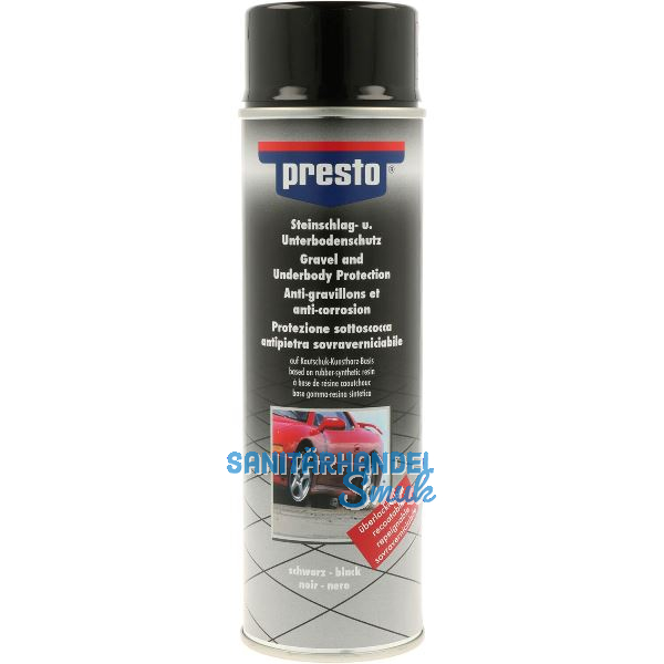 PRESTO Steinschlag- und Unterbodenschutz, 500ml schwarz