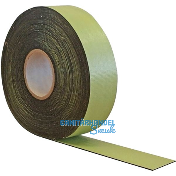 WOLFI Nageldichtband Dual Bitumen 80 mm / 25 Meter