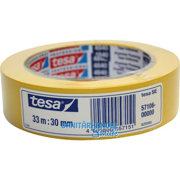 TESA Abdeckband Robust gelb 30mm x 33 Meter