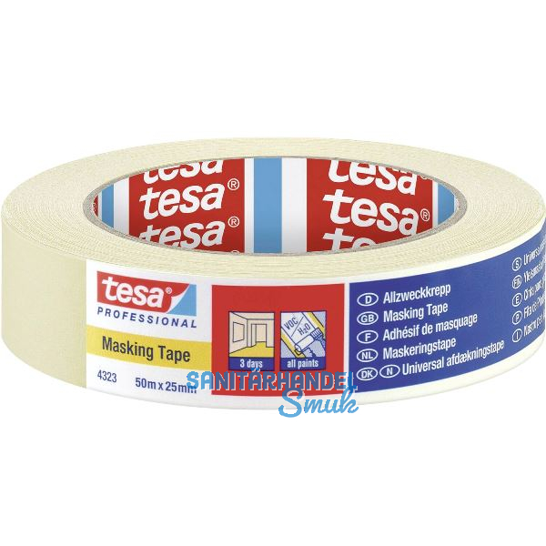 TESA Tesakrepp Abdeckband 4323 38mm x 50 Meter