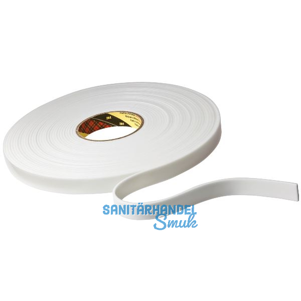 3M doppelseitiges Klebeband VHB 4959 F, 3mm x 25mm x 16,5m, wei�