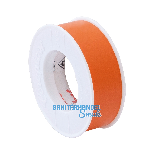COROPLAST Isolierband 0,10x15mmx10m orange