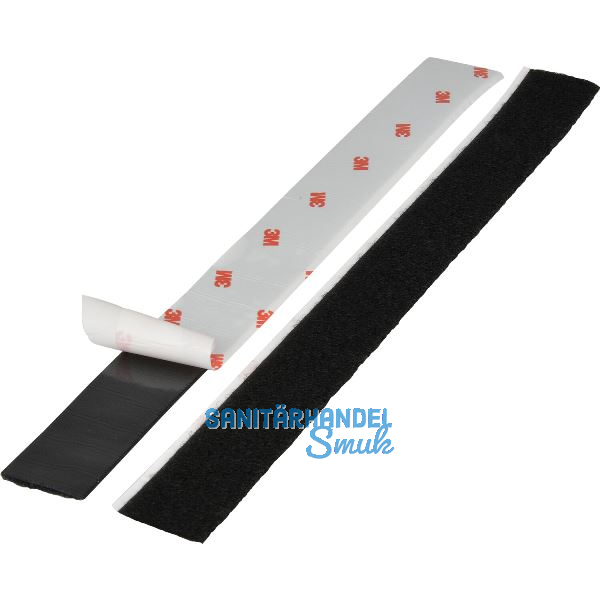 3M SJ 3527 selbstklebendes Schlaufenband 25mm x 45,7m schwarz