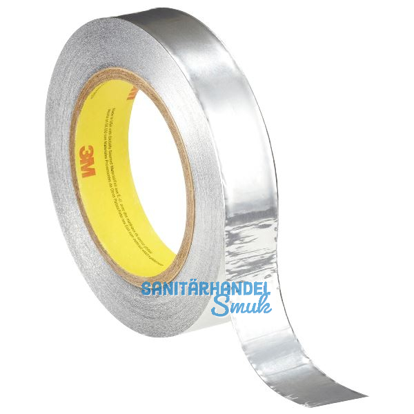 3M Weichaluminium-Klebeband 425, 0,12mm x 50mm x 55m, silber