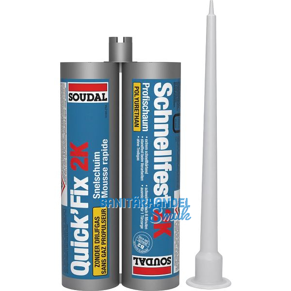 SOUDAL 2K-Schnellfest Zargenschaum B2 210ml, - 5,5L Ausbeute
