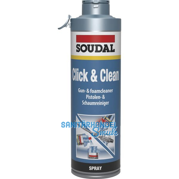 SOUDAL Click&Clean - Pistolen- & Schaumreiniger 500ml
