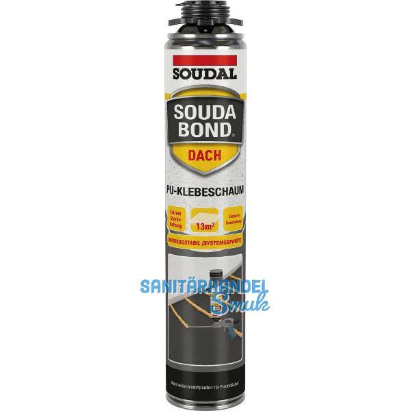 SOUDAL Klebeschaum - Soudabond Dach E, 750 ml
