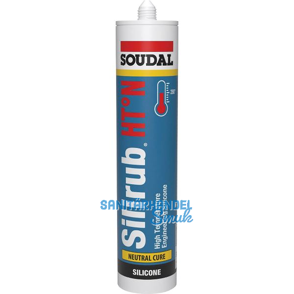 SOUDAL Hochtemperatur-Silikon Silirub HT-N schwarz 300ml