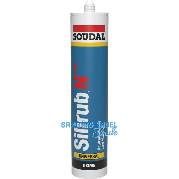 SOUDAL Neutralsilikon Silirub N 12,5E transparent 300ml
