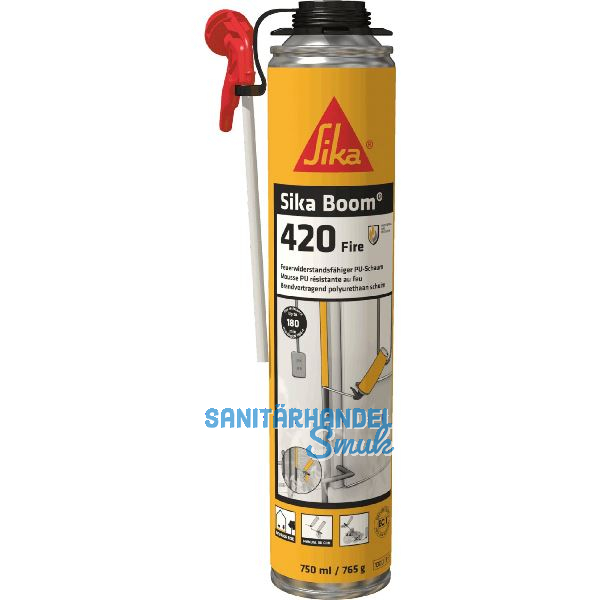 SIKA Boom -420Fire 750ml rosa B1, - 30L Ausbeute