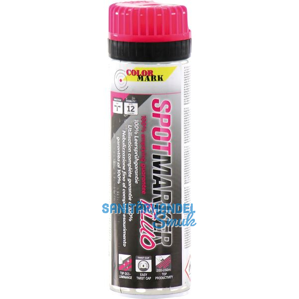 ColorMark Markierungsspray - Spotmarker 500 ml, leuchtpink