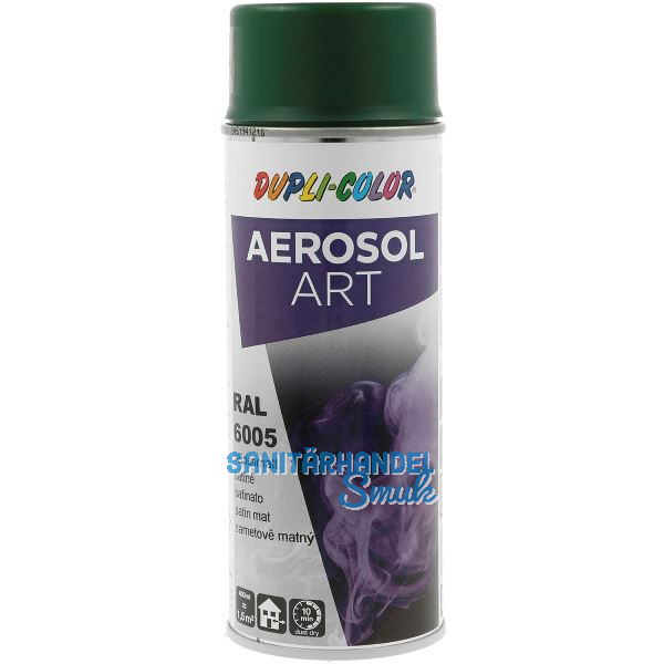 Dupli-Color Lackspray Aerosol Art 400ml moosgr�n seidenmatt / RAL 6005