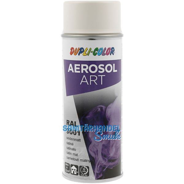 Dupli-Color Lackspray Aerosol Art 400ml cremwei� seidenmatt / RAL 9001