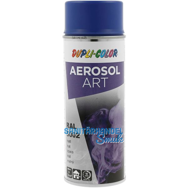 Dupli-Color Lackspray Aerosol Art 400ml ultramarinblau matt / RAL 5002