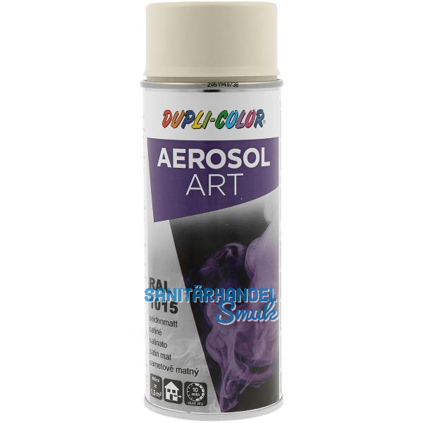 Dupli-Color Lackspray Aerosol Art 400ml hellelfenbein seidenmatt / RAL 1015