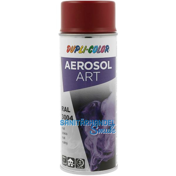 Dupli-Color Lackspray Aerosol Art 400ml purpurrot matt / RAL 3004