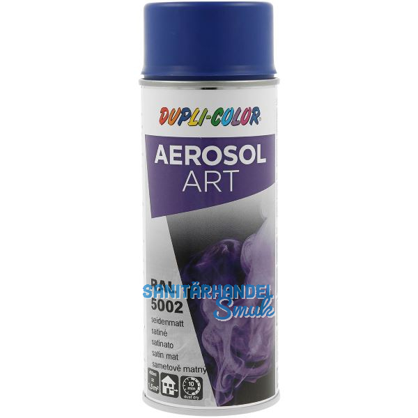 Dupli-Color Lackspray Aerosol Art 400ml ultramarinblau seidenmatt / RAL 5002