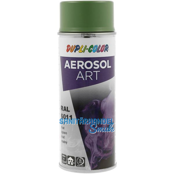 Dupli-Color Lackspray Aerosol Art 400ml resedagr�n matt / RAL 6011