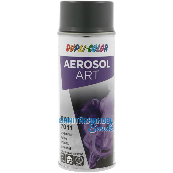 Dupli-Color Lackspray Aerosol Art 400ml eisengrau seidenmatt / RAL 7011