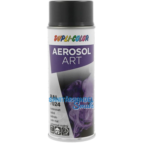Dupli-Color Lackspray Aerosol Art 400ml graphitgrau seidenmatt / RAL 7024