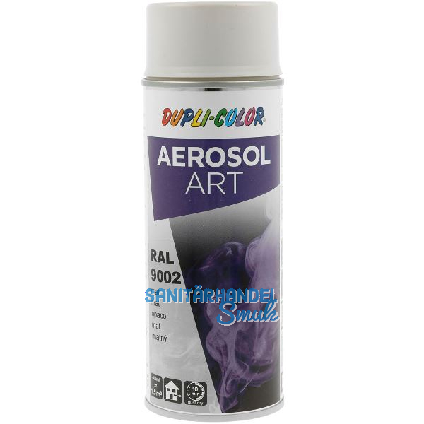 Dupli-Color Lackspray Aerosol Art 400ml grauwei� matt / RAL 9002