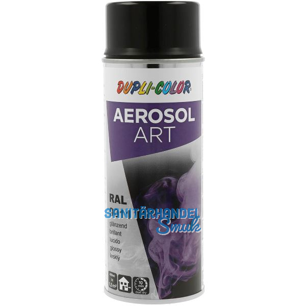 Dupli-Color Lackspray Aerosol Art 400ml graphitschwarz gl�nzend / RAL 9011