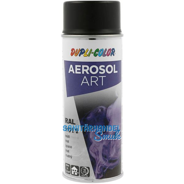 Dupli-Color Lackspray Aerosol Art 400ml graphitschwarz matt / RAL 9011
