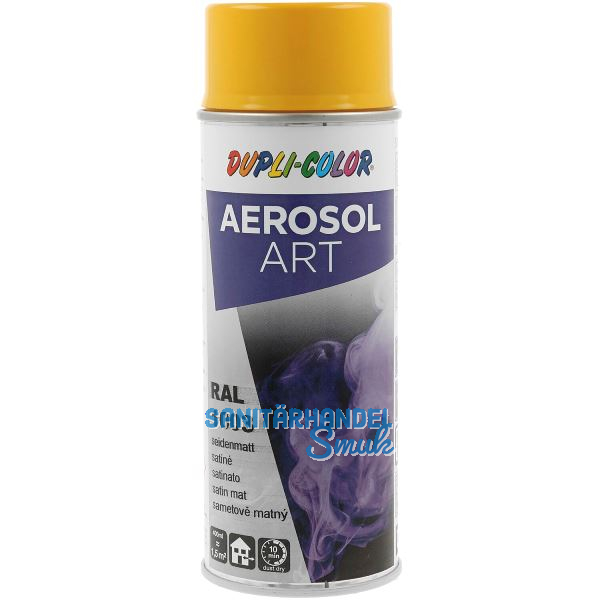 Dupli-Color Lackspray Aerosol Art 400ml signalgelb seidenmatt / RAL 1003