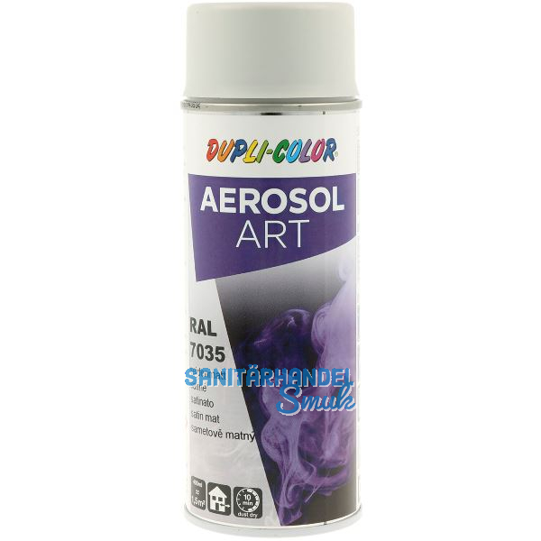 Dupli-Color Lackspray Aerosol Art 400ml lichtgrau seidenmatt / RAL 7035