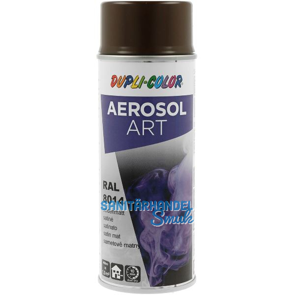 Dupli-Color Lackspray Aerosol Art 400ml sepiabraun seidenmatt / RAL 8014