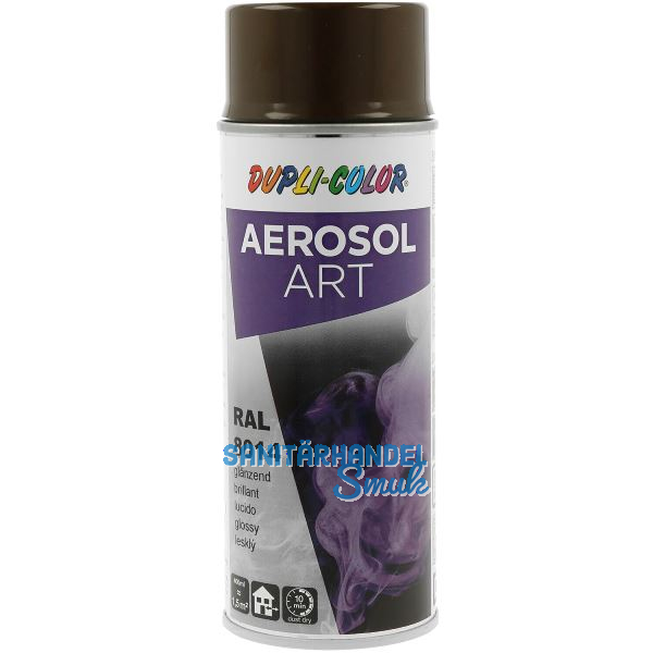 Dupli-Color Lackspray Aerosol Art 400ml sepiabraun gl�nzend / RAL 8014