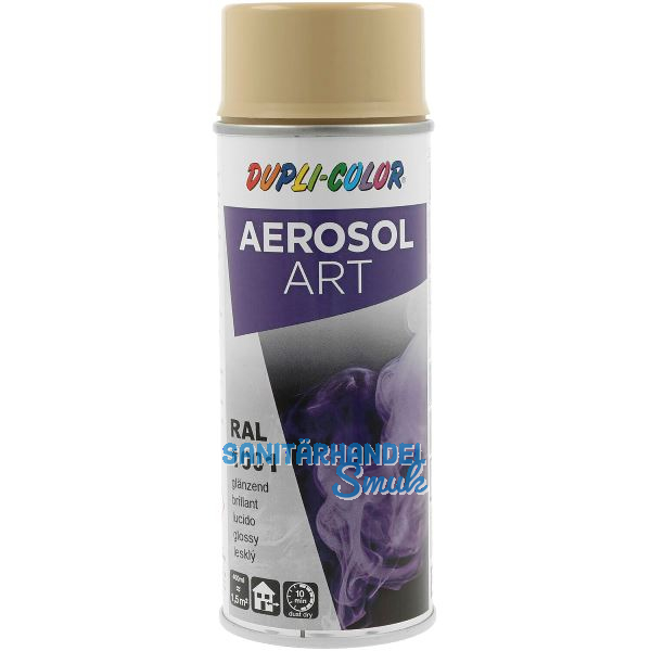 Dupli-Color Lackspray Aerosol Art 400ml beige gl�nzend / RAL 1001