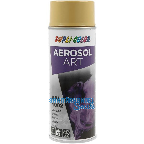 Dupli-Color Lackspray Aerosol Art 400ml sandgelb gl�nzend / RAL 1002