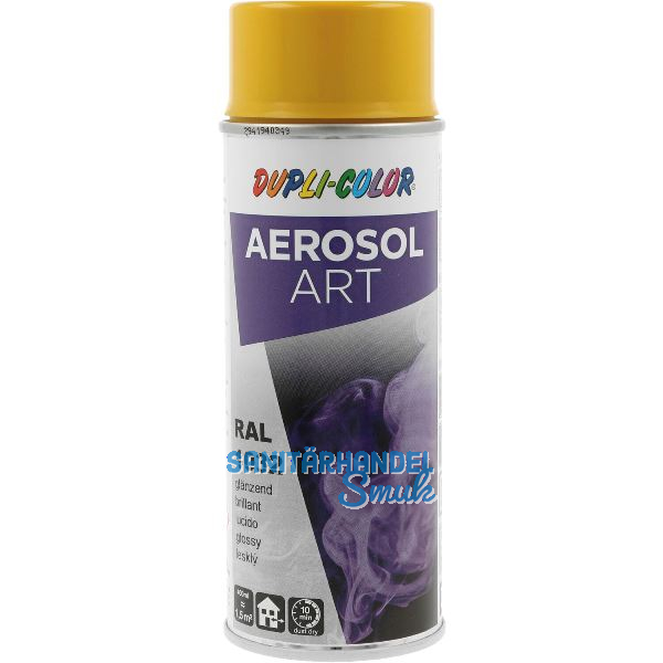 Dupli-Color Lackspray Aerosol Art 400ml ginstergelb gl�nzend / RAL 1032