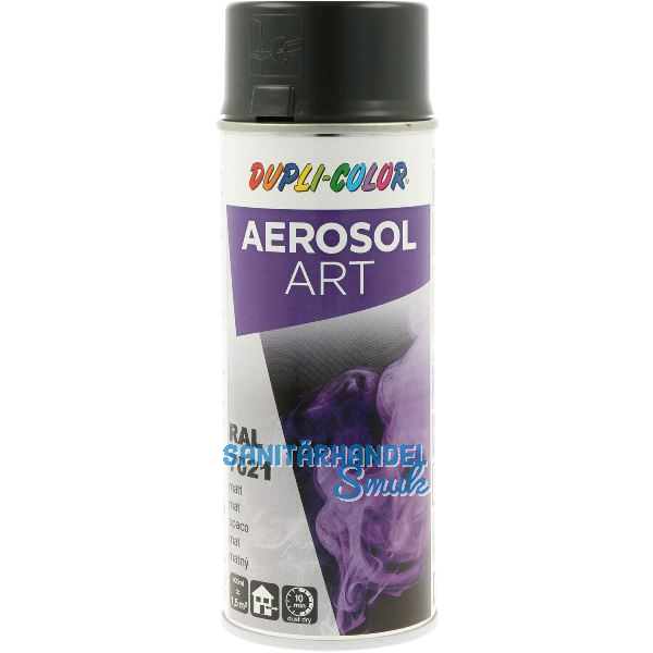 Dupli-Color Lackspray Aerosol Art 400ml schwarzgrau matt / RAL 7021