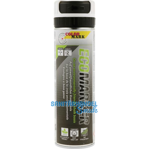 ColorMark Kreidespray - Ecomarker 500ml wei�