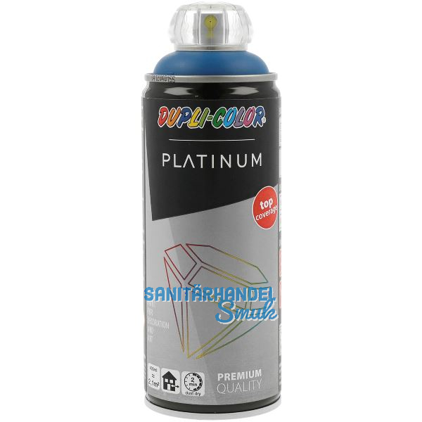 Dupli-Color Lackspray Platinum enzianblau seidenmatt 400ml