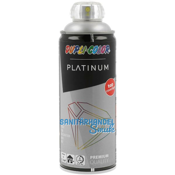 Dupli-Color Lackspray Platinum wei�aluminium seidenmatt 400ml