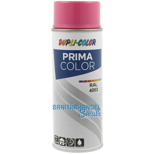 Dupli-Color Lackspray Prima 400ml, erikaviolett gl�nzend / RAL 4003