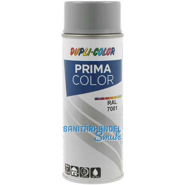 Dupli-Color Lackspray Prima 400ml, silbergrau gl�nzend / RAL 7001