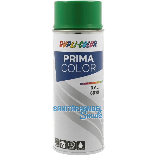 Dupli-Color Lackspray Prima 400ml, minzgr�n gl�nzend / RAL 6029