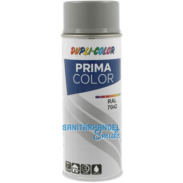 Dupli-Color Lackspray Prima 400ml, verkehrsgrau A gl�nzend / RAL 7042