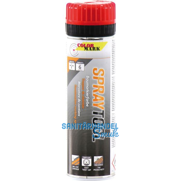 ColorMark Baumarkierspray � SprayTool neonrot 500ml